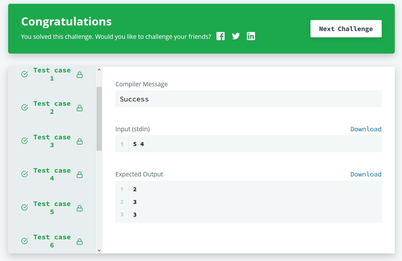 Bitwise Operators in C HackerRank Solution