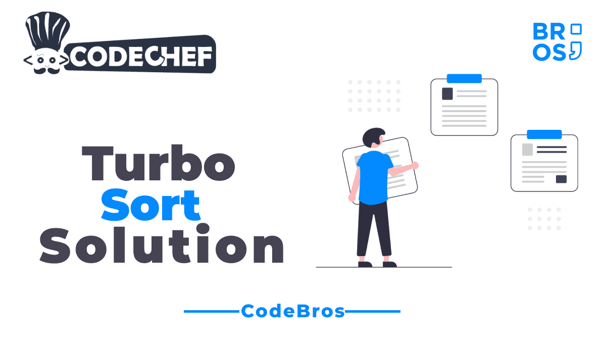 turbo-sort-codechef-solution-codebrosindia