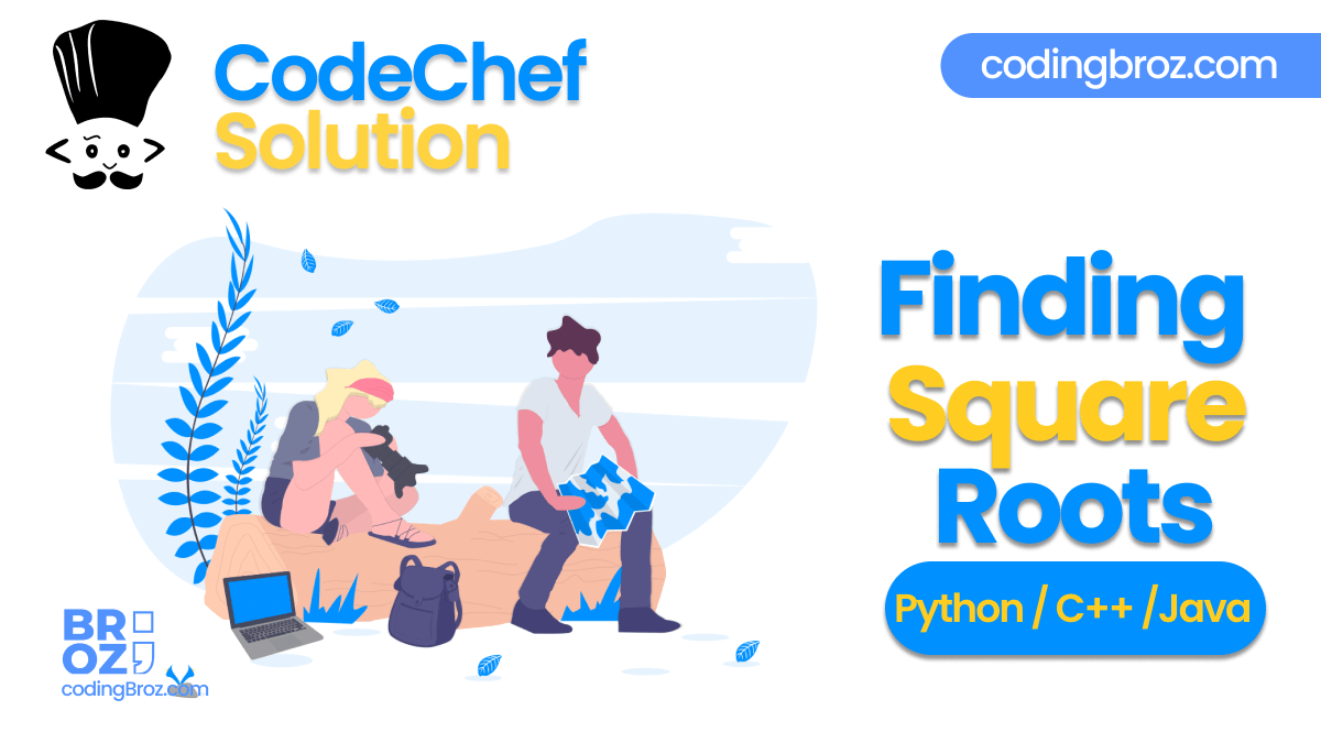 Finding Square Roots - CodeChef Solution
