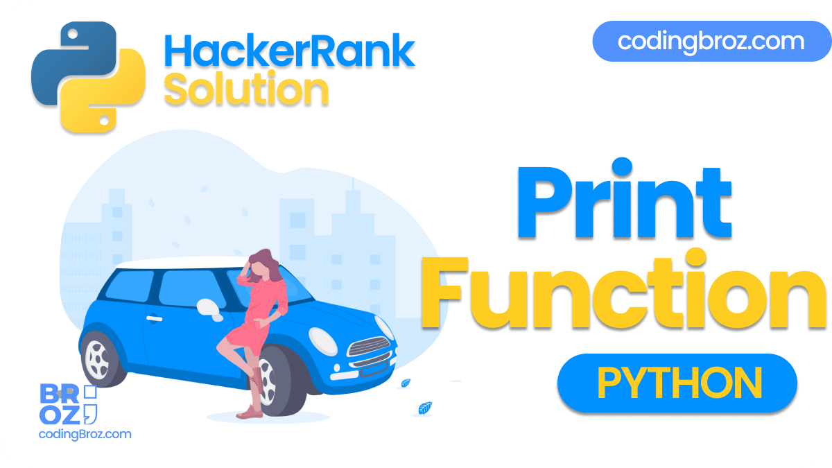 Python Print Function - Hacker Rank Solution