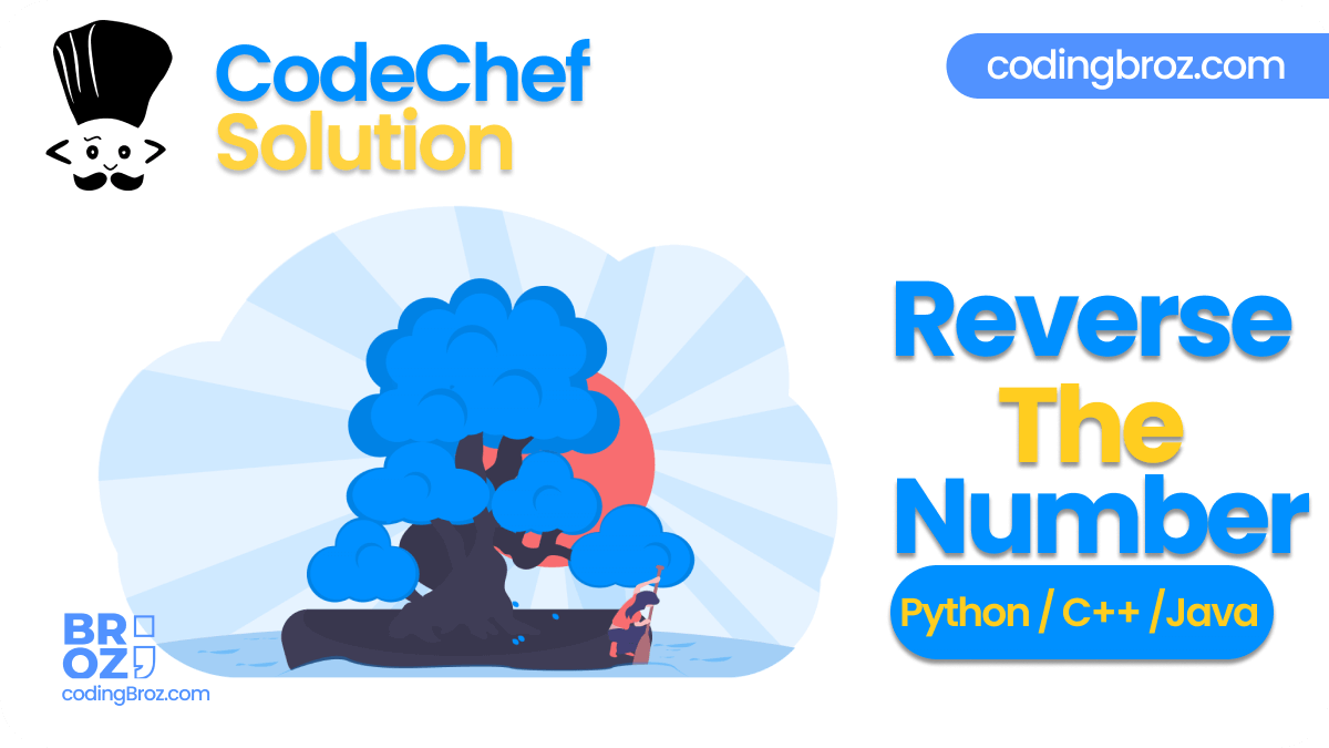 Reverse The Number - CodeChef Solution