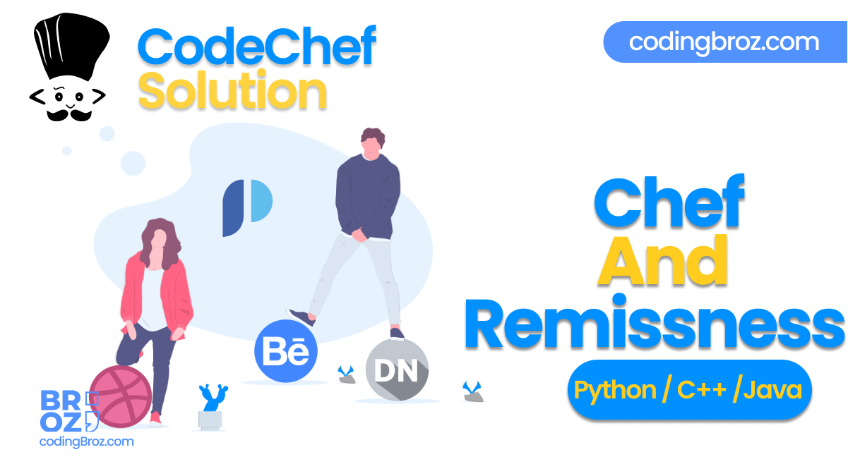 Chef and Remissness - CodeChef Solution