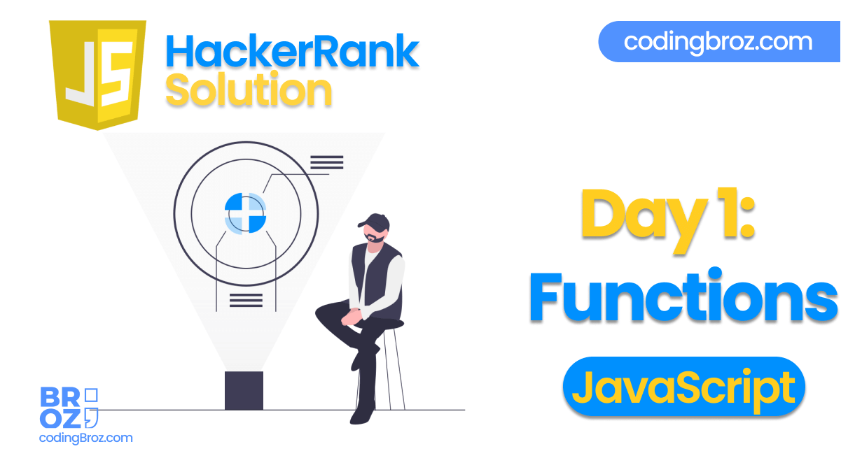 Day 1: Functions | 10 Days Of JavaScript | HackerRank Solution