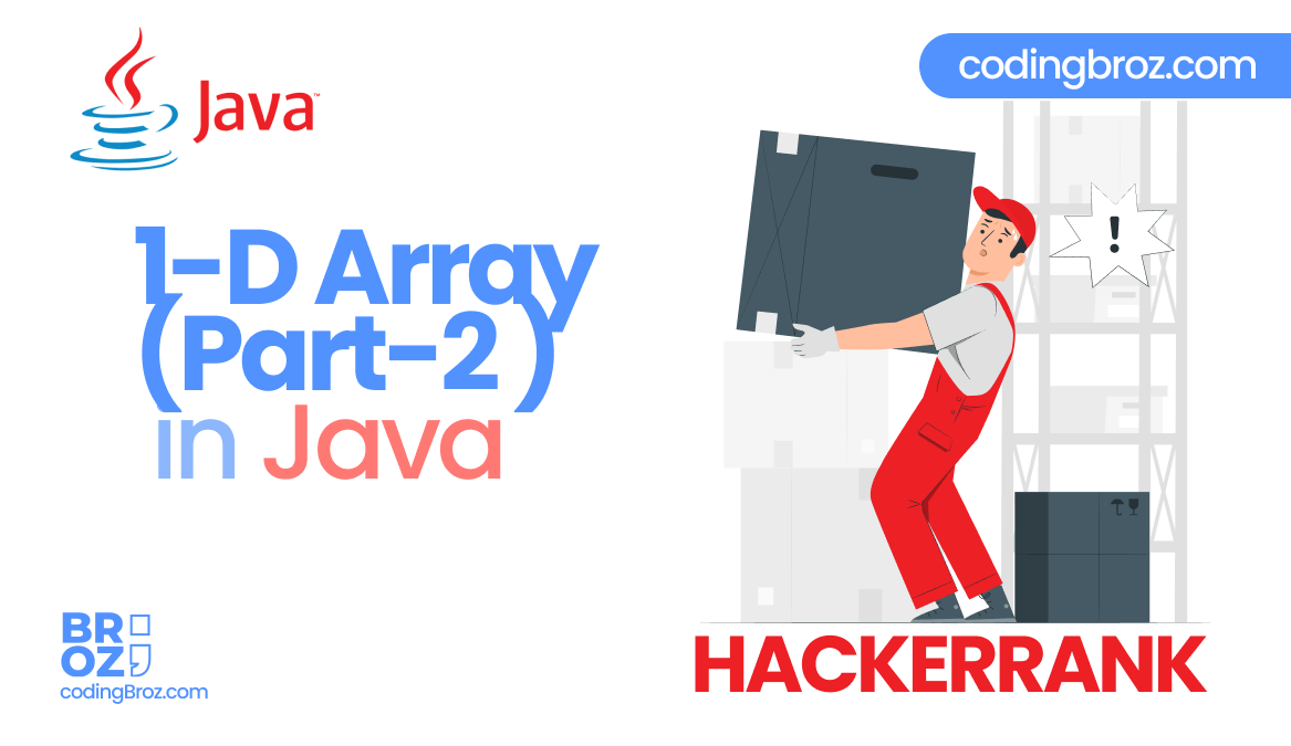 Java 1D Array (Part 2)