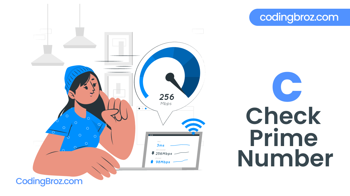 C Program To Check Whether a Number is Prime or Not