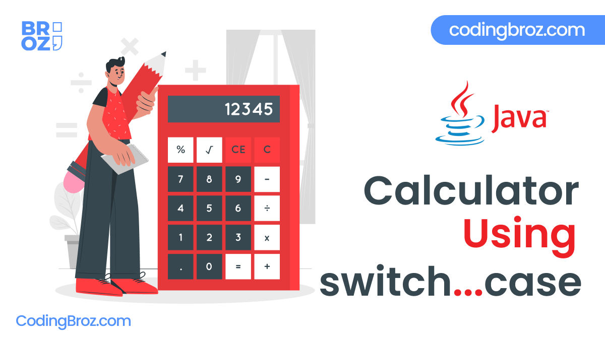 java program to make a simple calculator using switch case